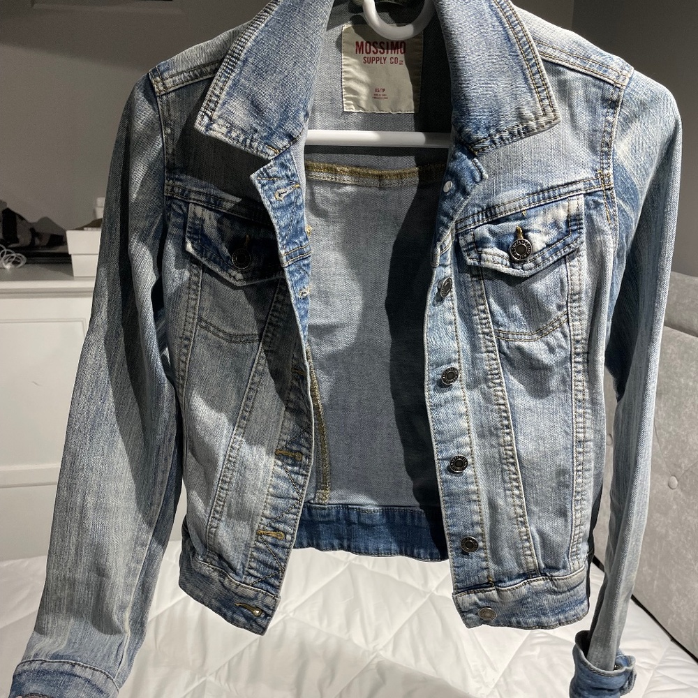 Distressed Denim Jacket
